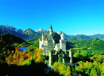 Neuschwanstein Luftaufnahme